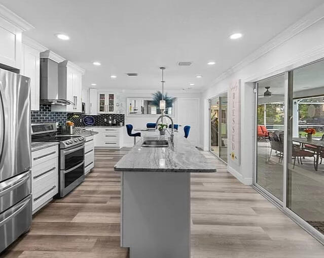 M&L Tile Solution Inside Kitchen